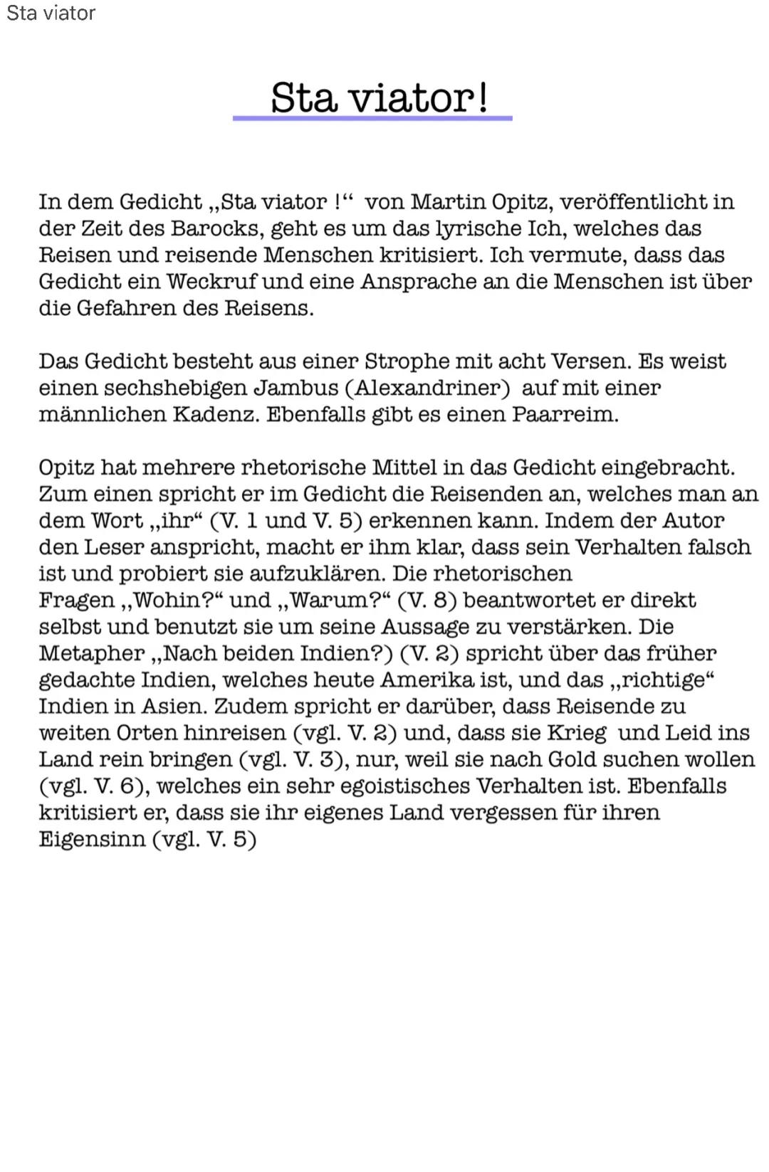 Einleitungssatz einer Gedichtanalyse und mehr: Tipps für Dich