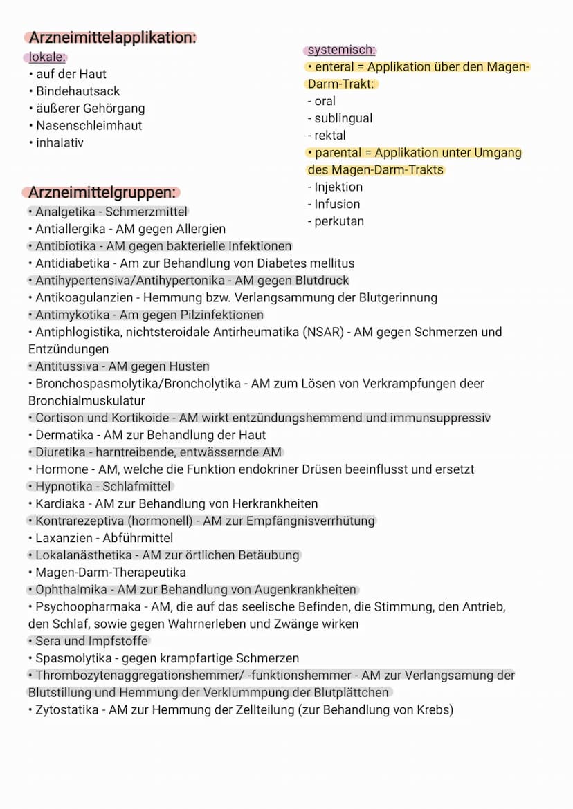 Arzneimittelbegriff:
• Arzneimittel sind (zubereitete) Stoffe die ...
-... zur Heilung, Verhütung, Linderung oder Erkennung von Krankheiten 