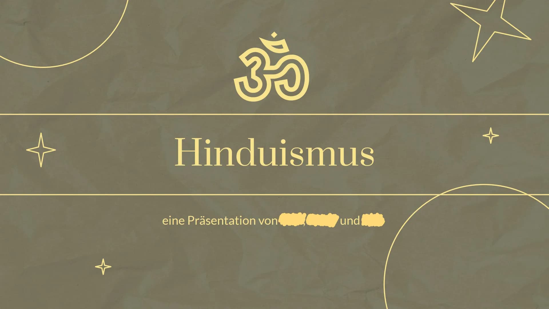 수
☆
3-
Hinduismus
eine Präsentation von
und 01.
Verbreitung
& Entstehung
04.
Heilige Schriften
& heilige Orte/Gotteshäuser
Gliederung
02.
Re