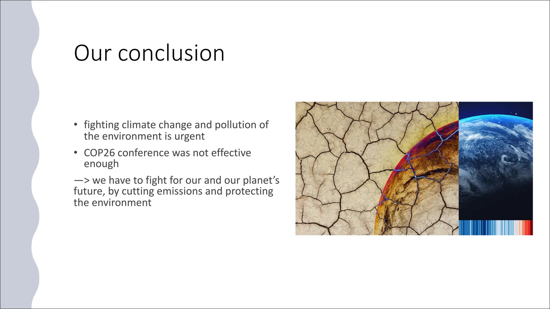 Global
climate
change in a
globalized
world
a presentation by
Maxine and Richard
go
2011-2020 average vs 1951-1980 baseline
-0.5 -0.2 +0.2 +