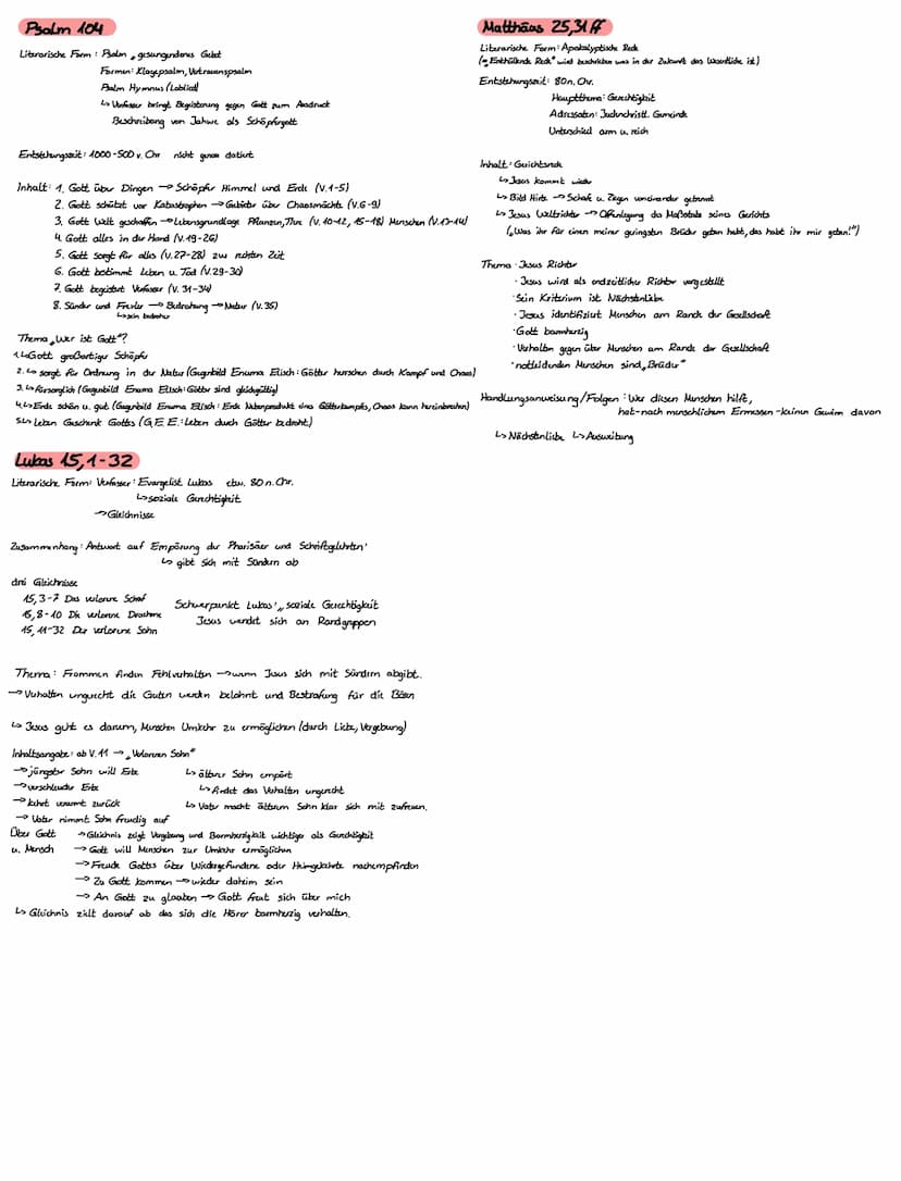 Genesis 1, 1-2,4a
Literarische Form: Mythos in Form → Hymnus
La einstanden aus Auseinandersetzung - babylonischer Schöpfungsmythos Enuma Eli