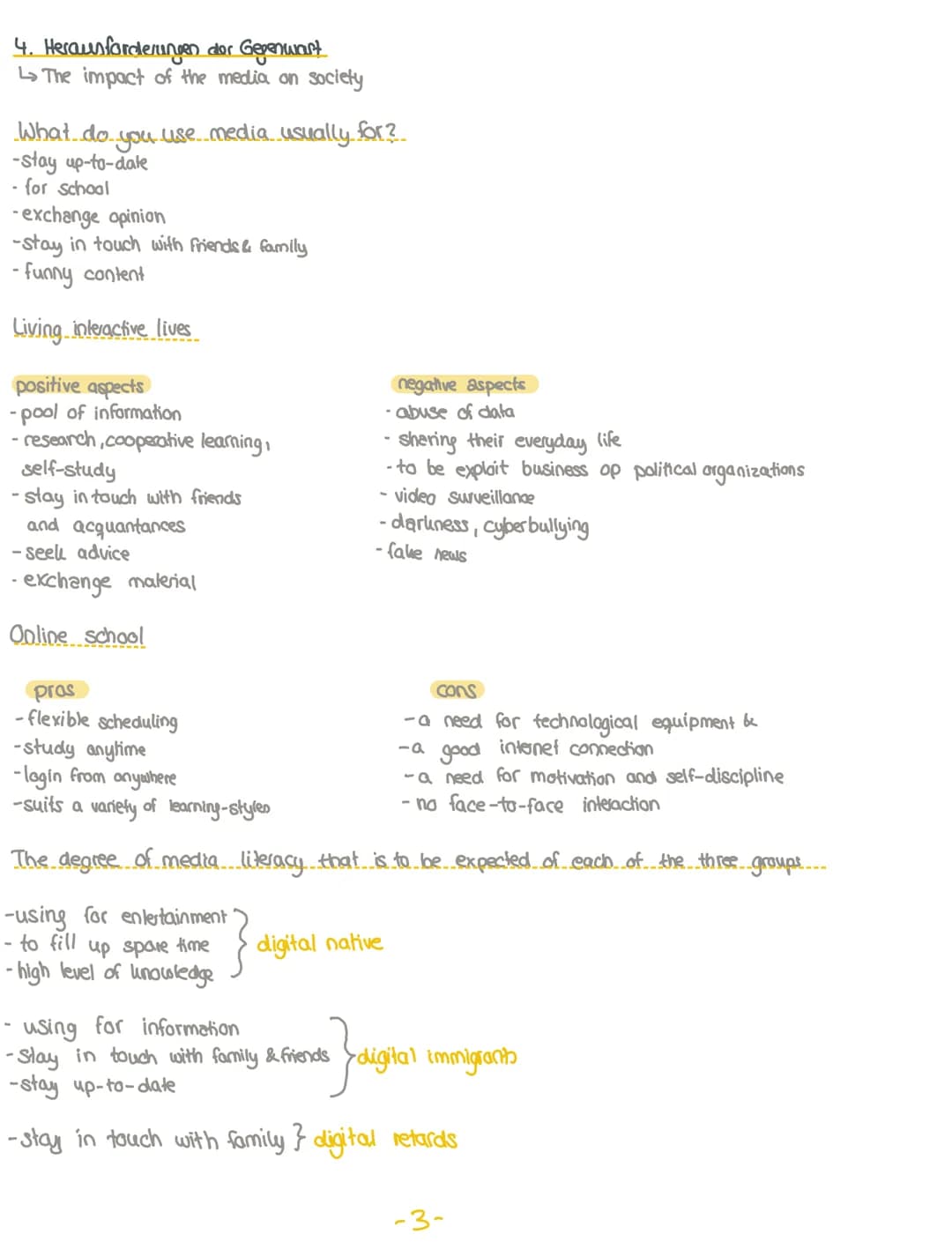 -ENGLISCH ABITUR-
Kontextwissen
Zusammenfassung
1.Semester: Individuum & Gesellschaft
↳ Aims and ambitions
Individuals in society.
-to keep 