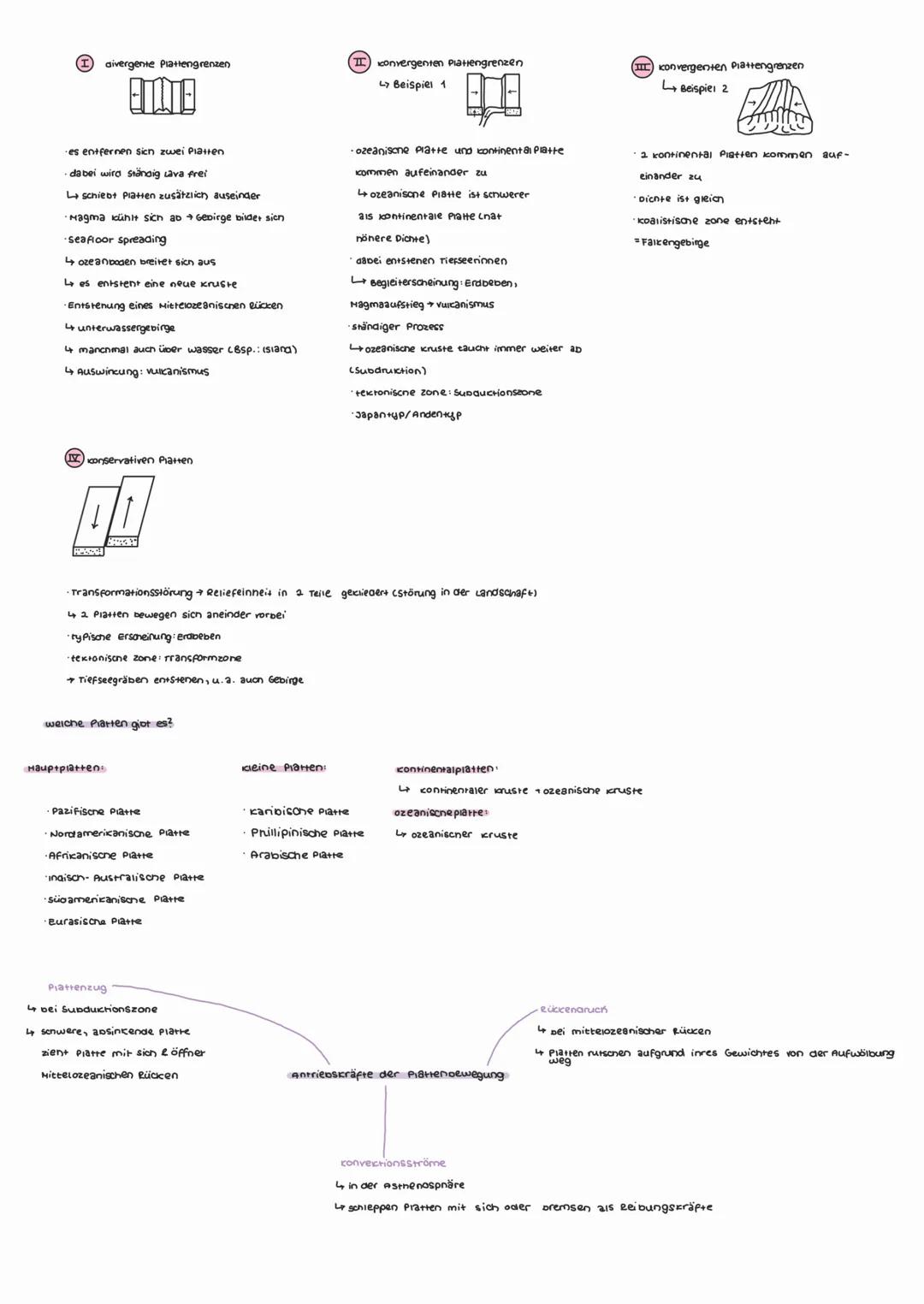 Lernzertel Geographie, Prаttеnтектопік

Prattentectonische Prozesse

Lenatürlicne Bewegungsvorgänge Grainneren & auf der Eraoberfläcne

mit 