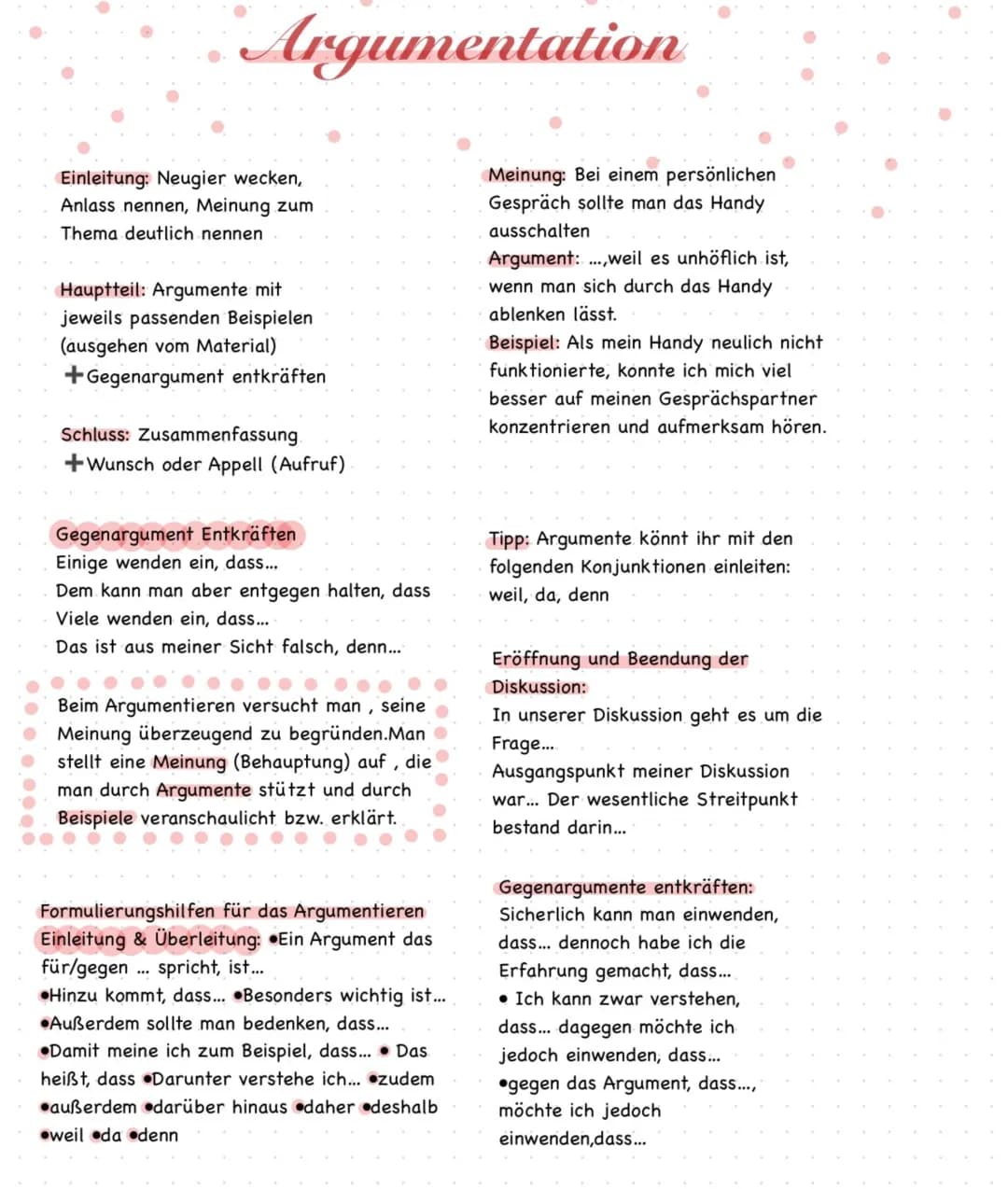 Argumentation 