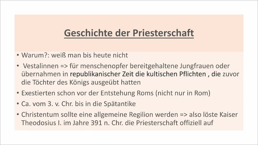 
<h2 id="gttinvesta">Göttin Vesta</h2>
<p>Die vestalinnen waren die Priesterinnen der Göttin Vesta. Diese Göttin war die keusche Göttin des 