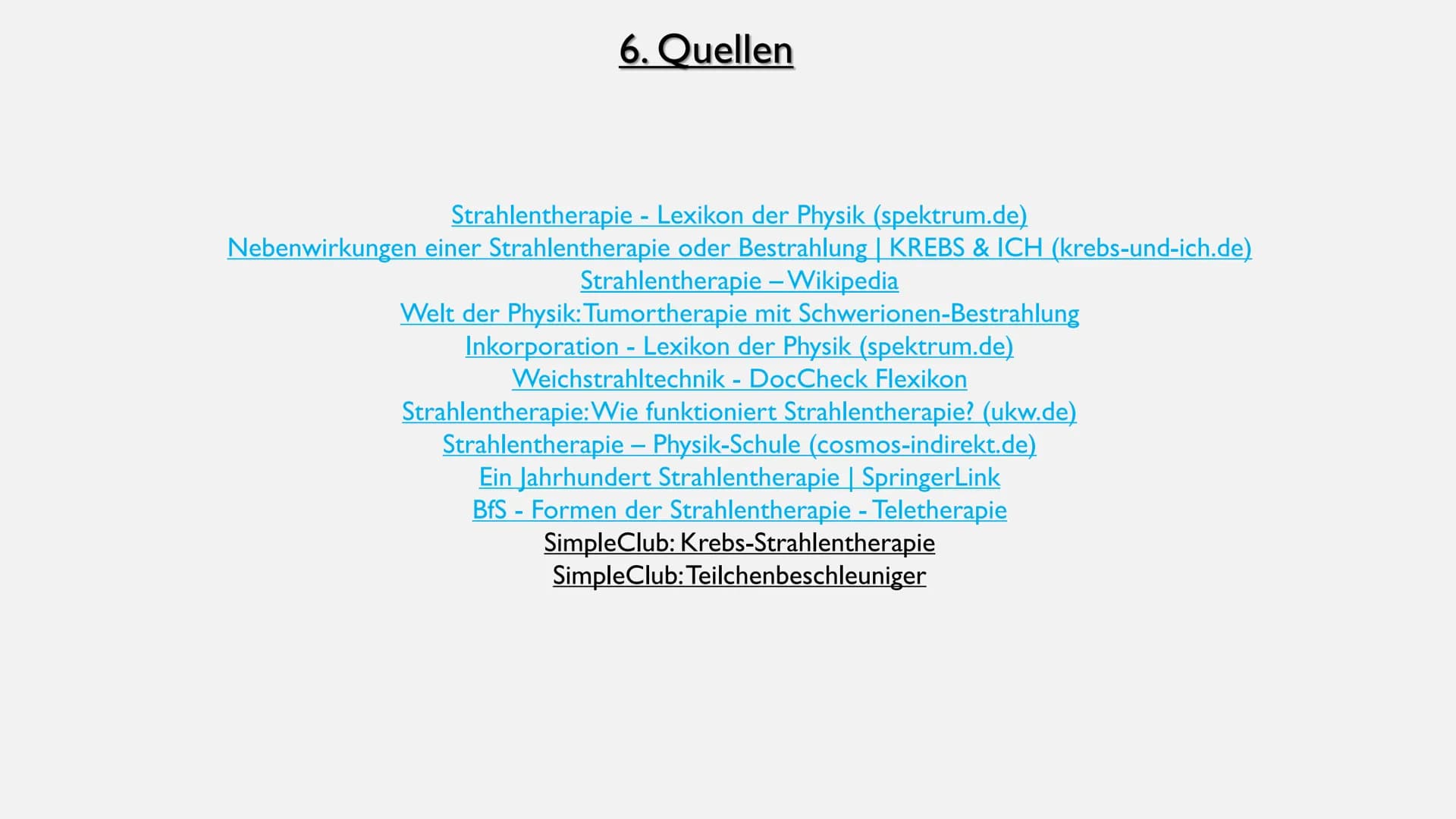 RADIOAKTIVITÄT
IN DER MEDIZIN BEHANDLUNG
- DIE STRAHLENTHERAPIE ZUR KREBSBEHANDLUNG ●
●
●
●
●
●
GLIEDERUNG
Was ist radioaktive Strahlenthera