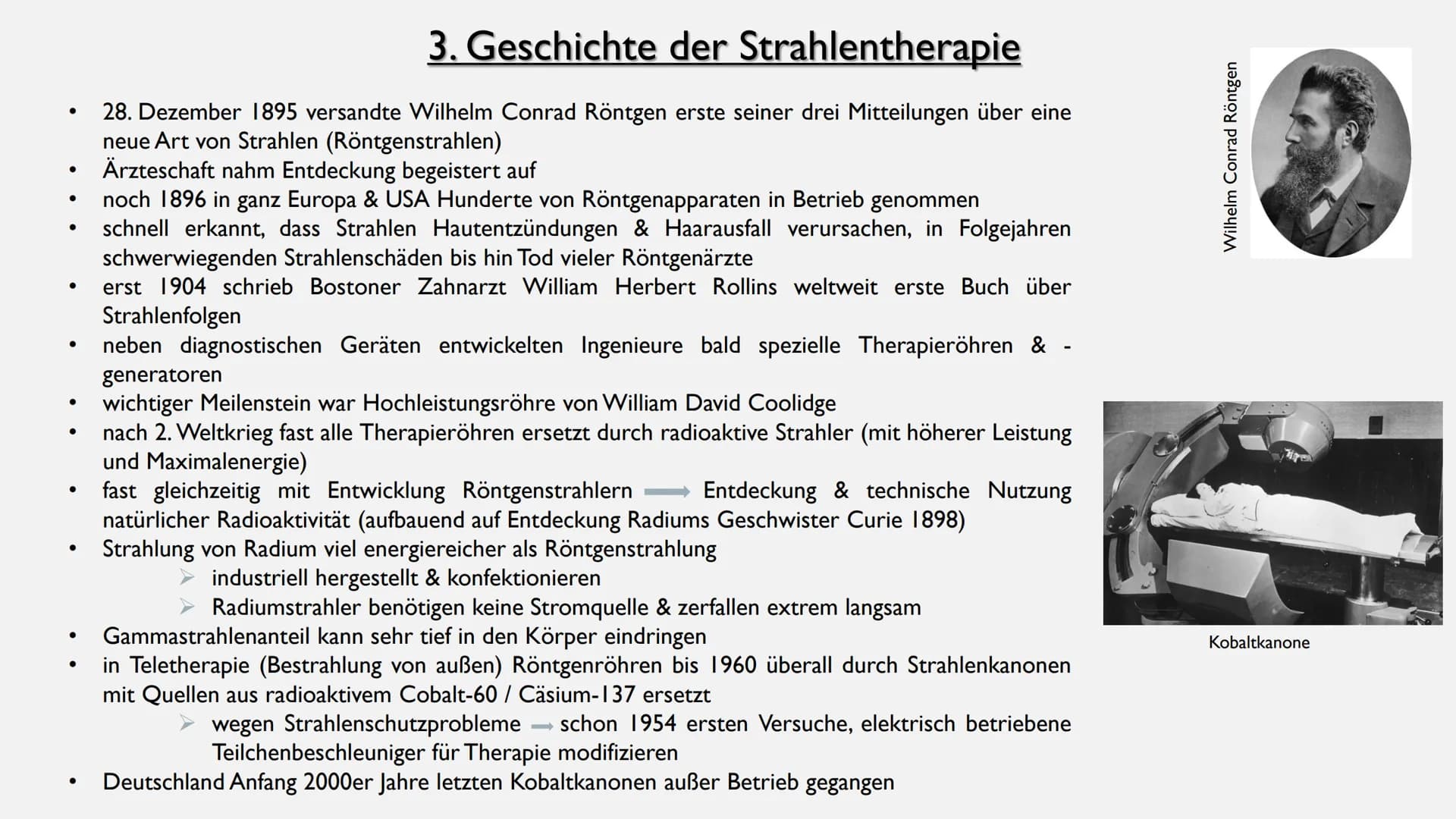 RADIOAKTIVITÄT
IN DER MEDIZIN BEHANDLUNG
- DIE STRAHLENTHERAPIE ZUR KREBSBEHANDLUNG ●
●
●
●
●
●
GLIEDERUNG
Was ist radioaktive Strahlenthera