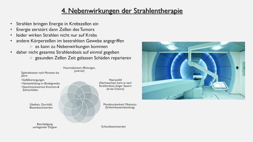 RADIOAKTIVITÄT
IN DER MEDIZIN BEHANDLUNG
- DIE STRAHLENTHERAPIE ZUR KREBSBEHANDLUNG ●
●
●
●
●
●
GLIEDERUNG
Was ist radioaktive Strahlenthera
