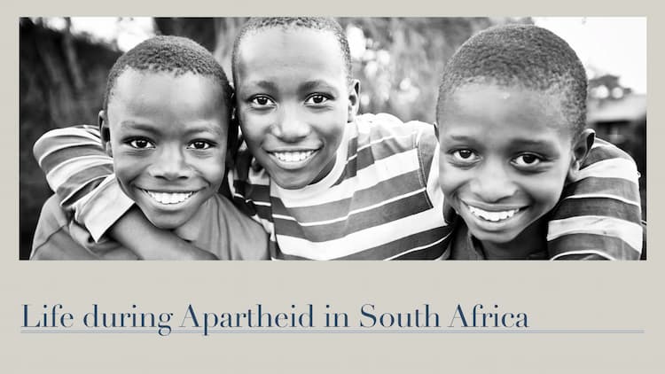 Know Life during Apartheid in South Africa  thumbnail