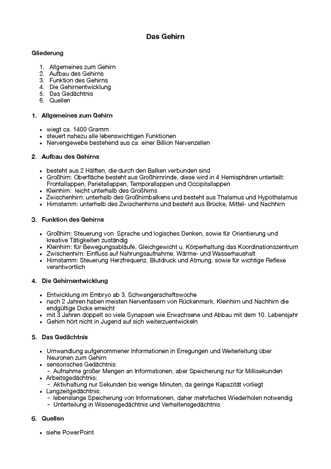 Das Gehirn: Aufbau, Funktionen und was es alles kann