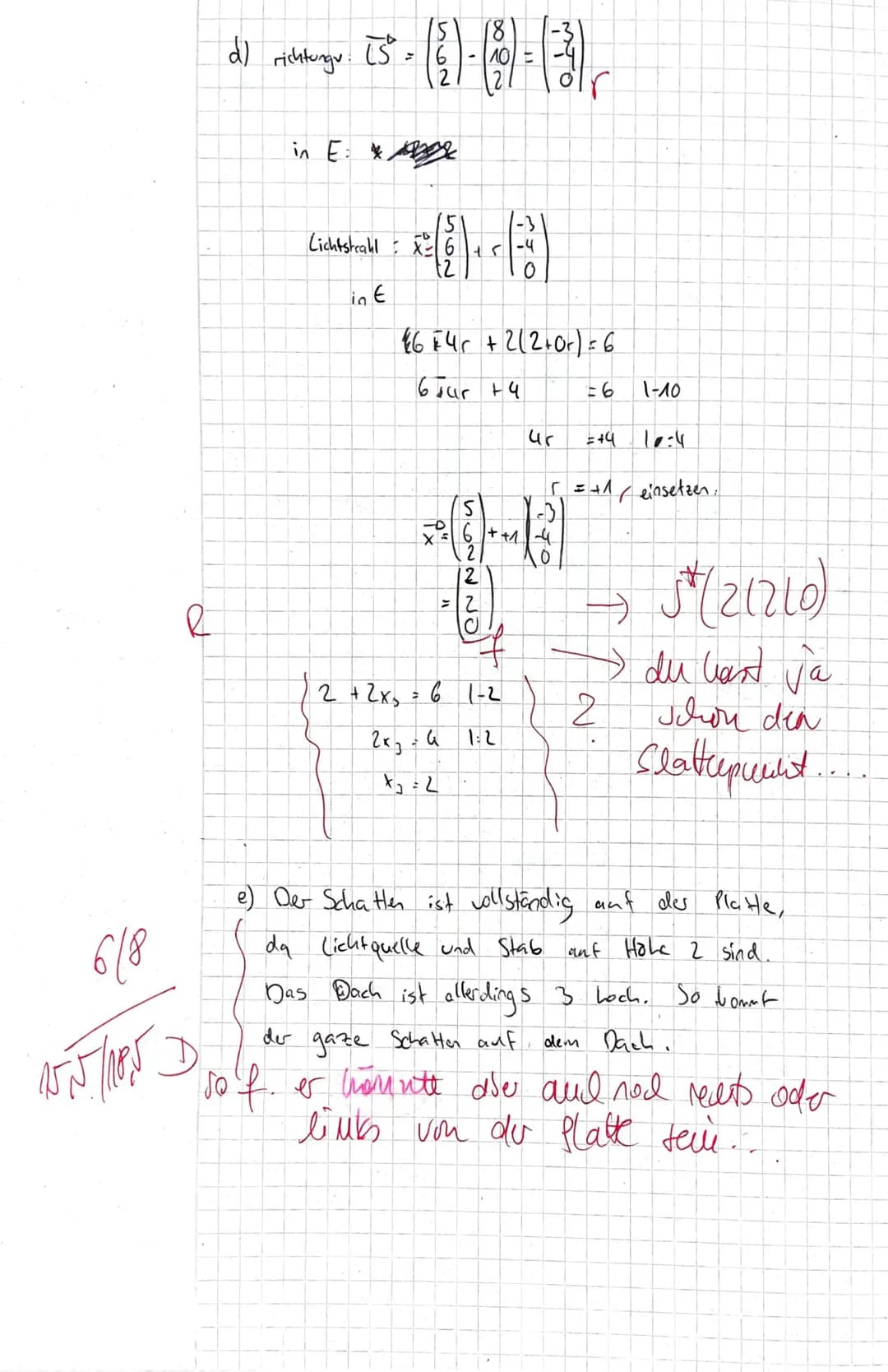 
<h2 id="aufgabe1">Aufgabe 1</h2>
<p>Gegeben sind die drei Punkte A(-1|2|2), B(3|10|3) und C(10|6|7).<br />
a) Zeige, dass das Dreieck ABC g