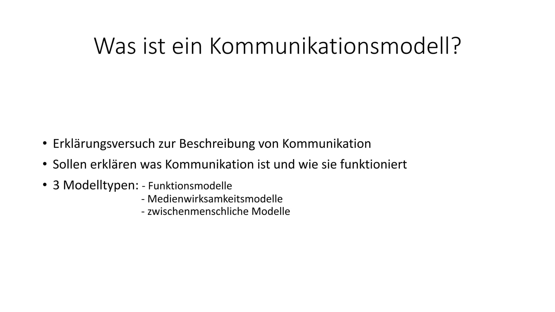 Das Organon-Kommunikationsmodell von
Karl Bühler Gliederung
1. Was ist ein Kommunikationsmodell überhaupt
2. Karl Bühler
3. Das Organon-Mode