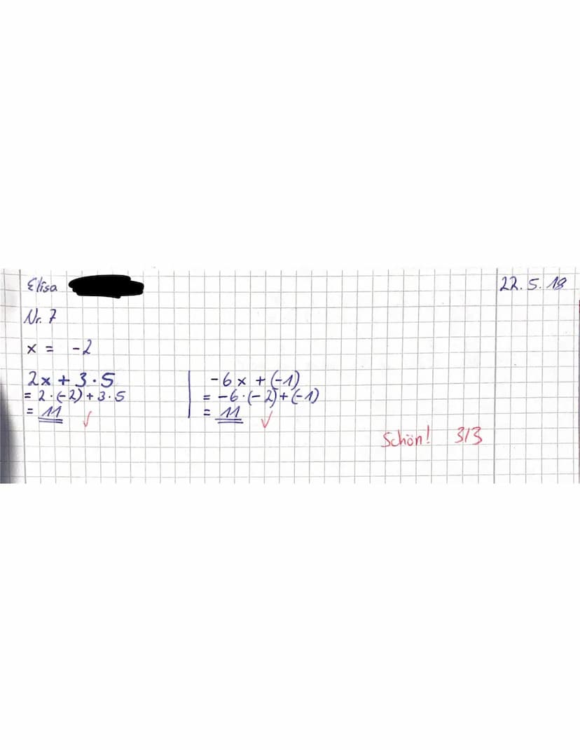 Name:
Mathematikarbeit Nr. 4
Thema: Geometrie (Winkel, Dreiecke, Vierecke) und Terme
Du hast ... Punkte von
33.5
h
Achte auf die Form! (Punk