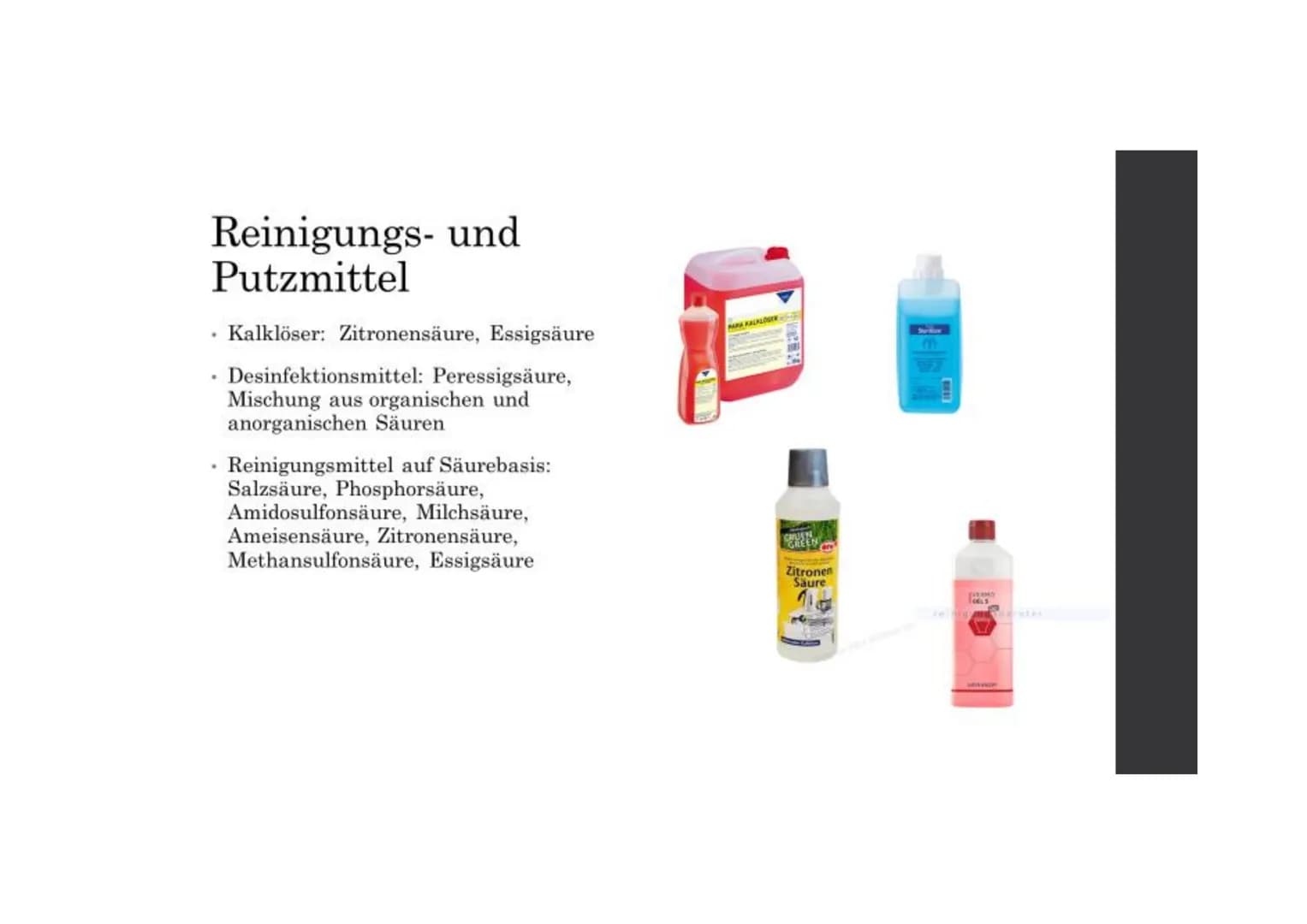 Inhalt
Am häufigsten verwendet
• Einsatz in der Industrie
.
.
.
.
Herstellung von
Düngemitteln
Aufschluss von Erzen
Herstellung von Sulfaten