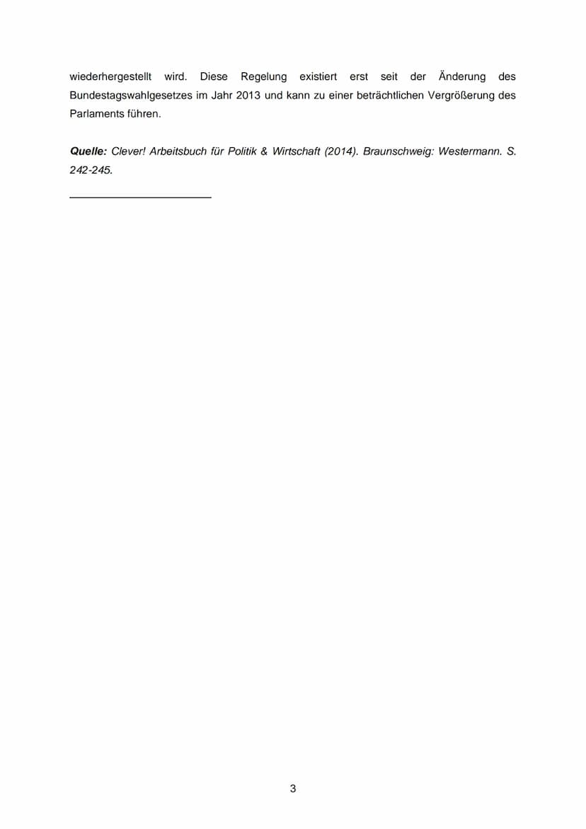 1.) Mehrheitswahl & Verhältniswahl:
Wahlsysteme & Bundestagswahl
Vorteile
- Wahl von Personen/Politikern
(statt ganzer Parteien)
Funktionswe