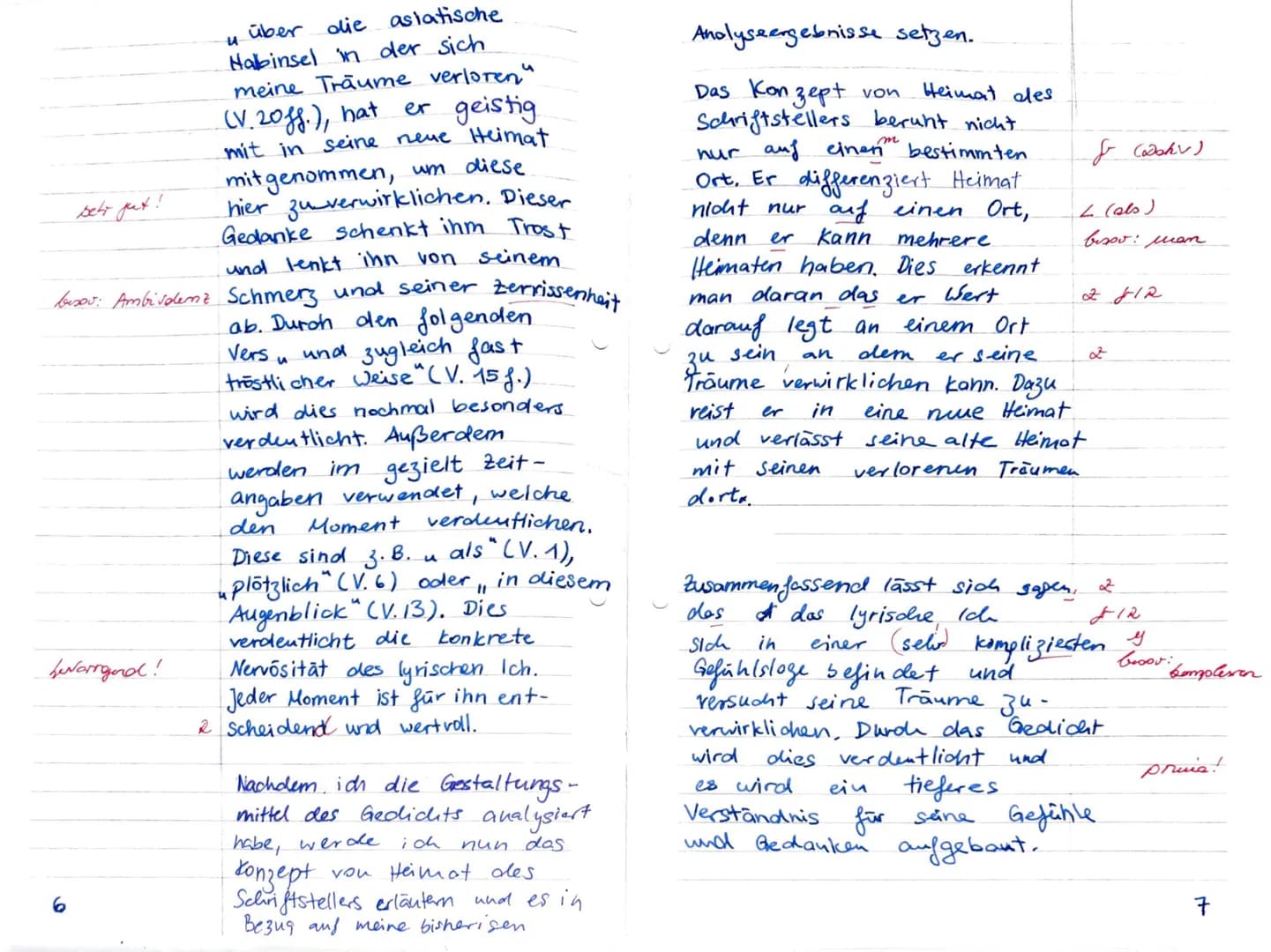 C
Bewertungsbogen/EWH Gedichtanalyse 04.12.2020
1. Verstehensleistung
Aufgabe 1
Die Schülerin/der Schüler...
formuliert einen vollständigen 