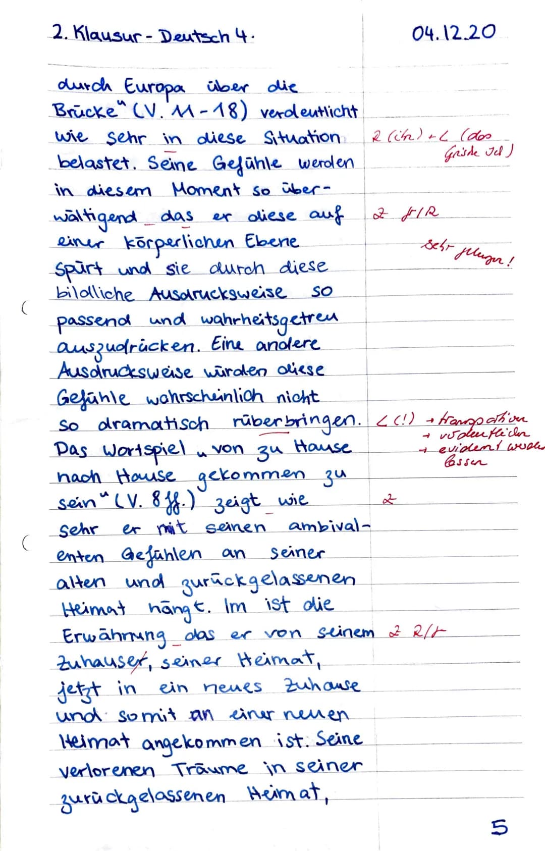 C
Bewertungsbogen/EWH Gedichtanalyse 04.12.2020
1. Verstehensleistung
Aufgabe 1
Die Schülerin/der Schüler...
formuliert einen vollständigen 