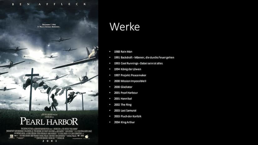,,Du benötigst einen besseren
Komponisten für diesen Film, als ich es
bin."
„Ich weiß, aber die sind alle tot.“ von Jakob Telge und Bennet R
