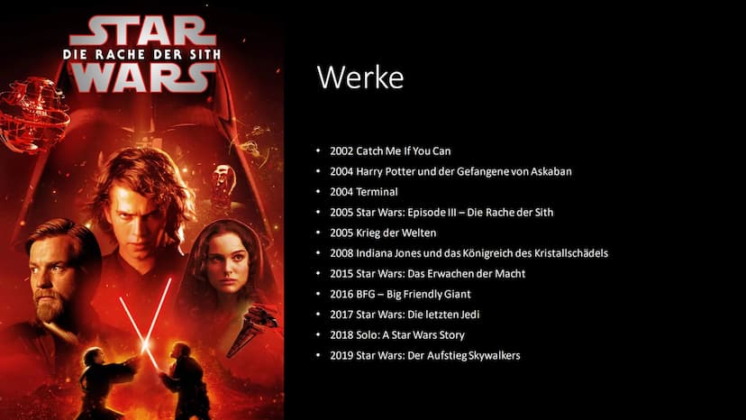,,Du benötigst einen besseren
Komponisten für diesen Film, als ich es
bin."
„Ich weiß, aber die sind alle tot.“ von Jakob Telge und Bennet R