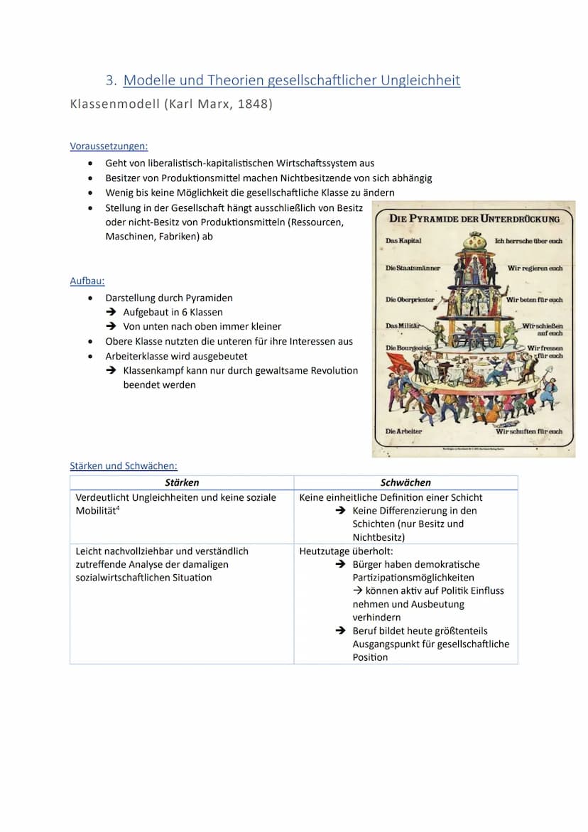 Strukturen sozialer Ungleichheit
1. Erscheinungsformen und Auswirkungen sozialer Ungleichheit
2. Wandel gesellschaftlicher und wirtschaftlic
