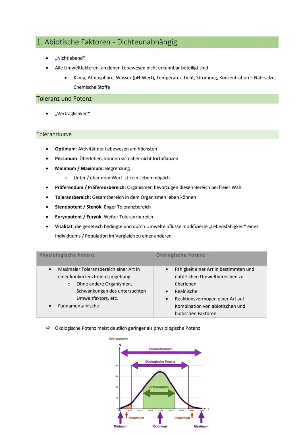 Ökologie
Fachbegriffe
Ökologie
● Wechselwirkungen zwischen Organismus und Umwelt
Biosphäre
●
Ökosystem
●
●
Biotop
Gesamtheit aller Ökosystem