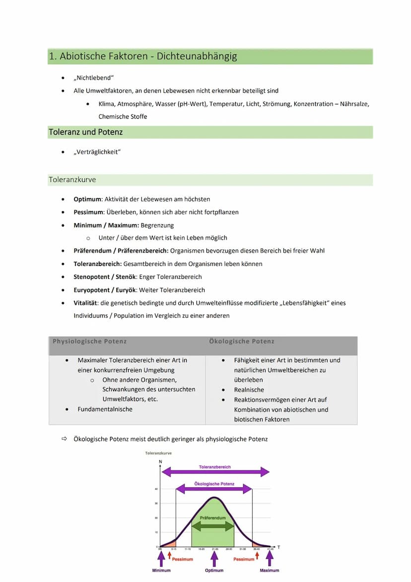 Ökologie
Fachbegriffe
Ökologie
● Wechselwirkungen zwischen Organismus und Umwelt
Biosphäre
●
Ökosystem
●
●
Biotop
Gesamtheit aller Ökosystem