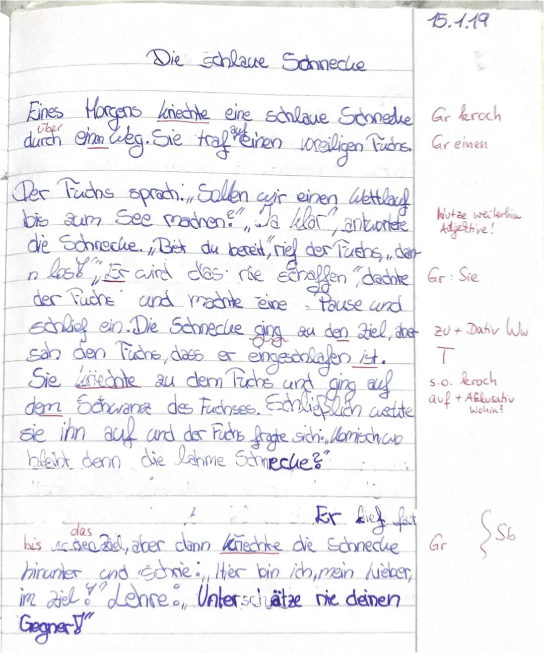 Fabeln selbst schreiben: Ideen, Beispiele und Übungen für die 6. Klasse
