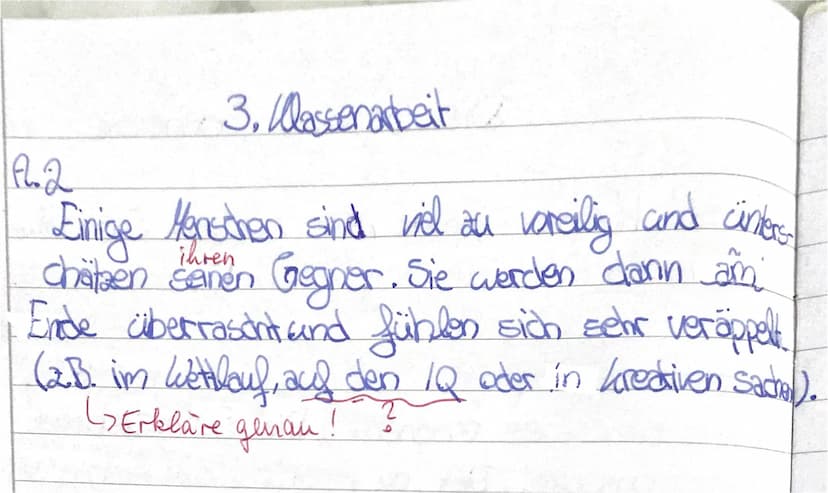 In
halt
1
2
Dar
stell
ung
Erwartungshorizont
Die Schülerin / Der Schüler ...
beschreibt kurz die Ausgangssituation, in der sich die zwei Tie