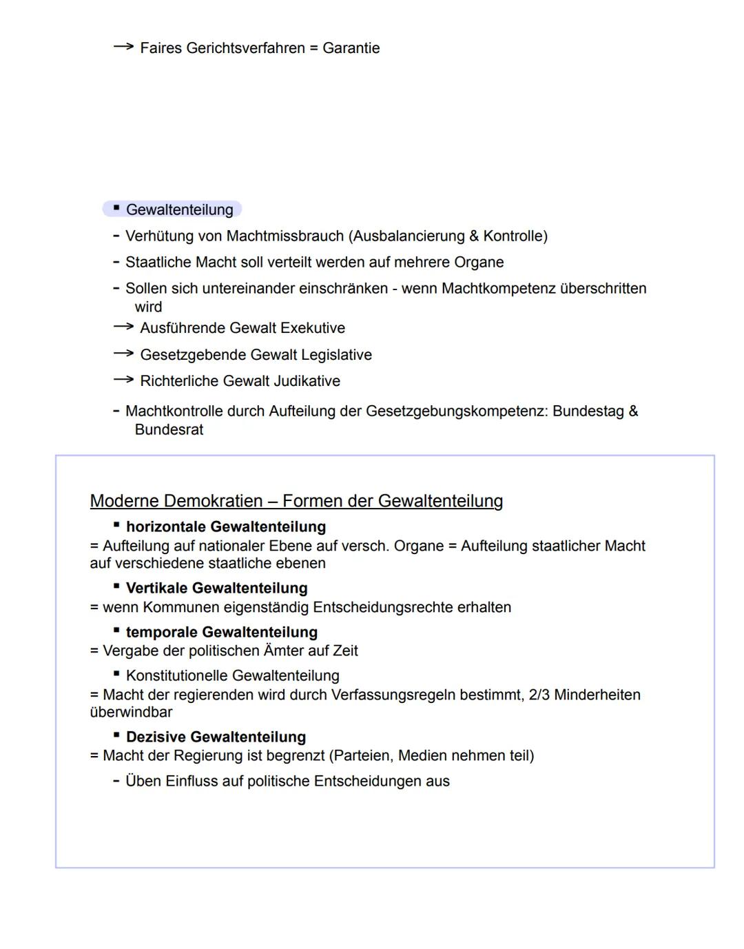 KERNELEMENTE MODERNER DEMOKRATIE
Volksouveränität
Rechtsstaatlichkeit
Gewaltenteilung
Pluralismus
▪ Volkssouveränität
- Alle Menschen haben 