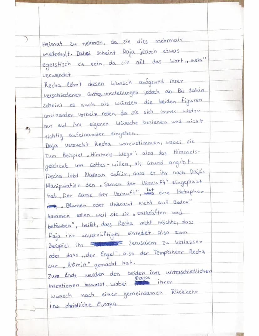 Sofie Dick
Szenenanalyse 3.1
Weise
Nathan der
dem
Die vorliegende Szene stammt aus.
Drama Nathan
der Weise von
Gatthold
Ephraim Lessing aus
