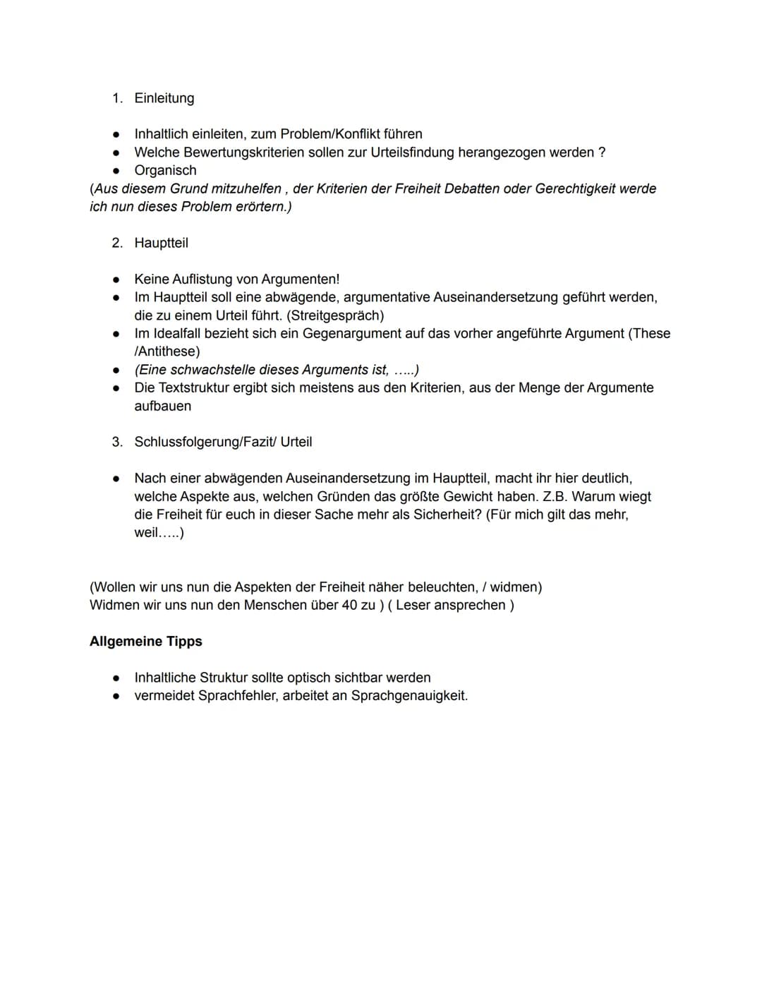 Erörtern Sie die Effizienz und Legitimität von Diesen Fahrverboten anhand ausgewählter
Kriterien zur politischen Urteilsfindung
Beziehen Sie
