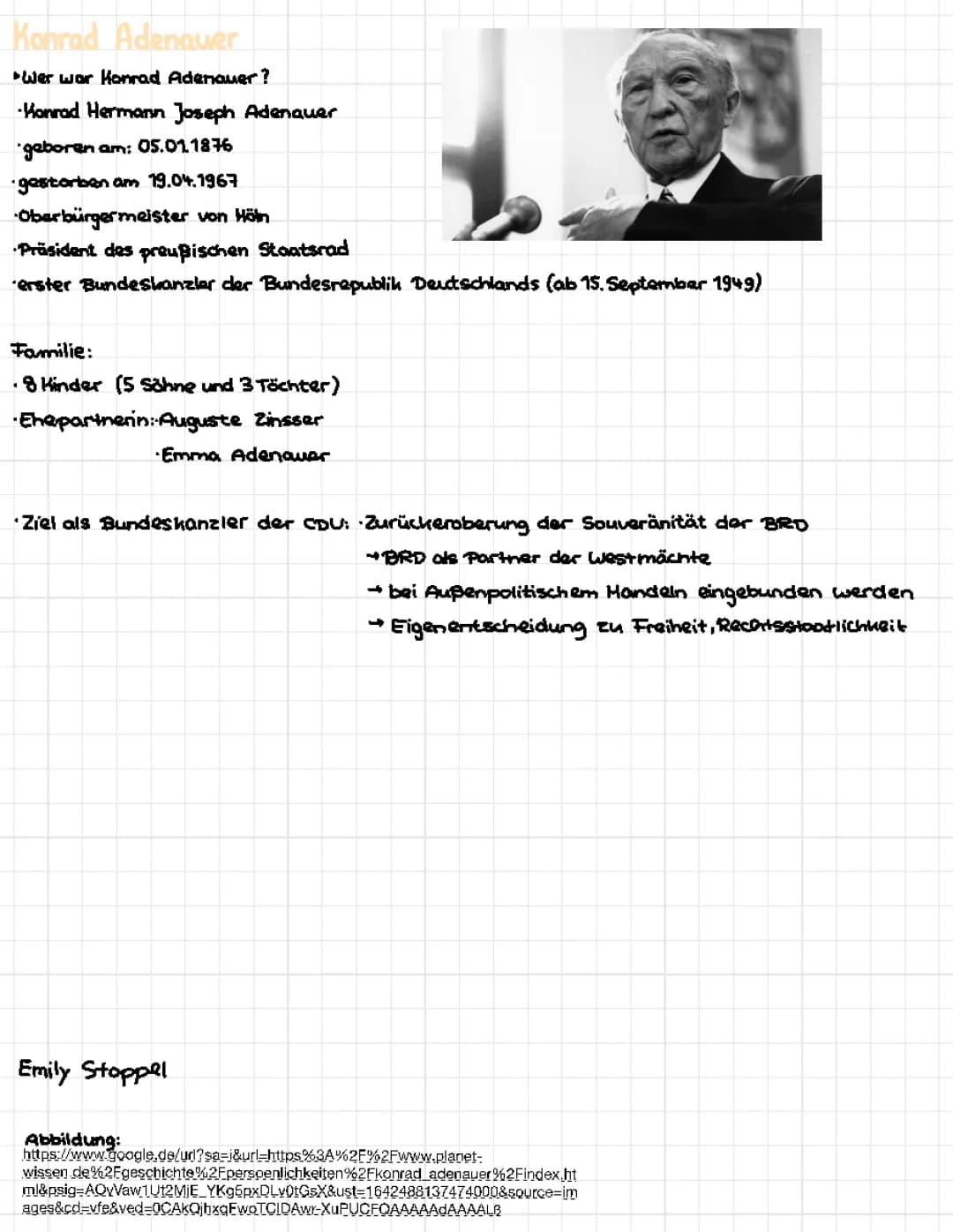Konrad Adenauer 