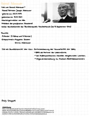 Know Konrad Adenauer  thumbnail