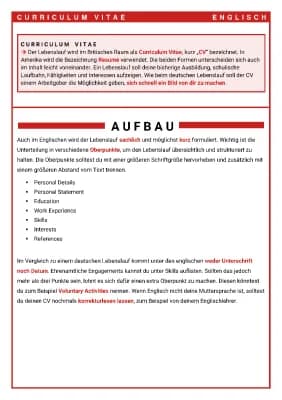 Know CV schreiben (Lebenslauf) thumbnail