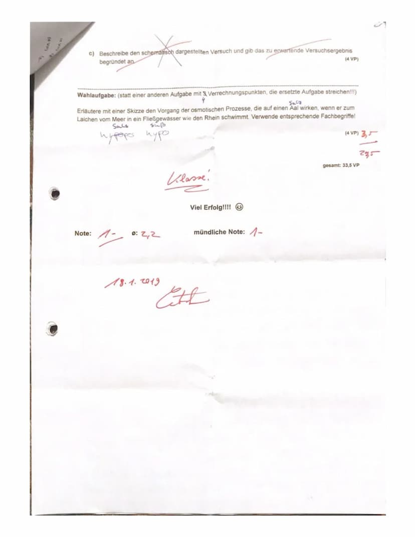Kepler-Gymnasium Freudenstadt
Biologie Kl.11b Klassenarbeit Nr.1
Aufgabe: Umweltfaktoren spielen für Ökosysteme eine wichtige Rolle...
a) Er