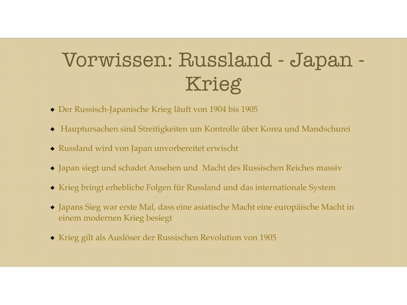 Ursachen und Anlässe für eine
Revolution Inhaltsverzeichnis
Russland in der Industrialisierung
Vorwissen
Ursachen Februarrevolution
Verlauf 