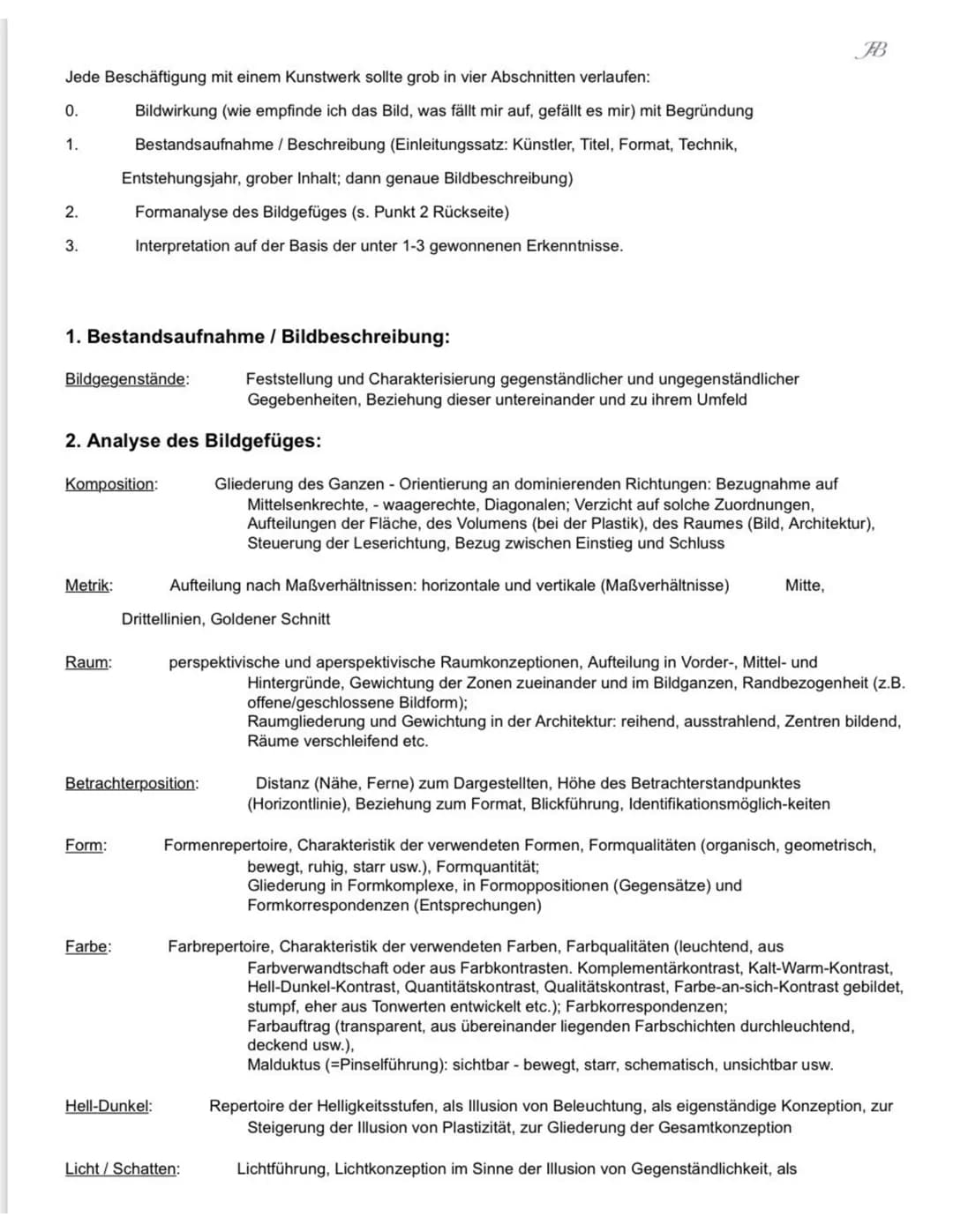 Plastizität:
Art der Illusion (Zeichnung/Malerei) bzw. der Konzeption
(Plastik) von Körperhaftem: haptisch-plastisch erlebbar, begrenzt oder