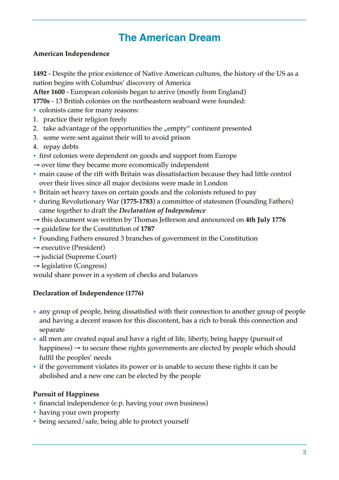 ENGLISCH LK
Abitur 2020
Lernzettel
99 punctuation
adjective
ENGLISH
(a)
noun) subject & Table of contents
1. American Dream: Amerikanischer 