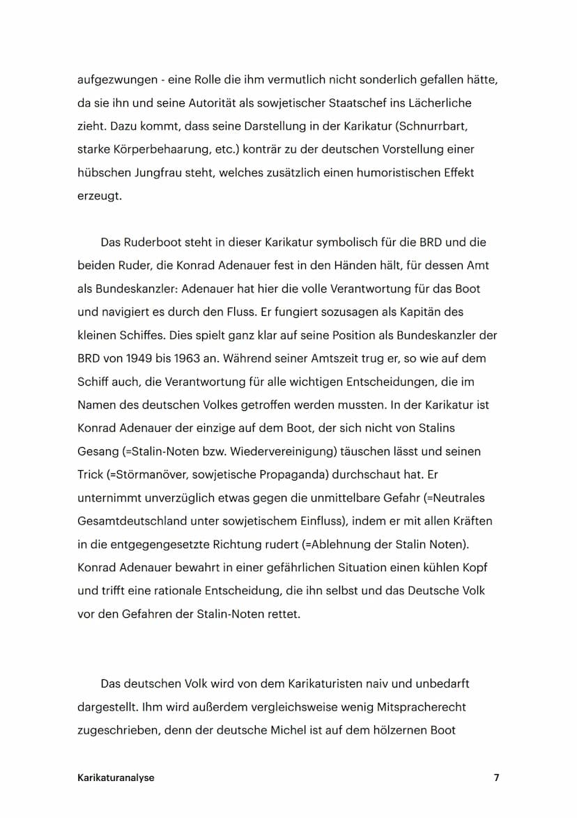KARIKATUR
ANALYSE
(01)
QUELLENARBEIT: DIE STALIN-NOTE
MAI 2021 WIEDERVEREINIGUNG!
NEUTRALITAT!
NATIONAL ARMEE!
Karikaturanalyse
Ich weiß nic
