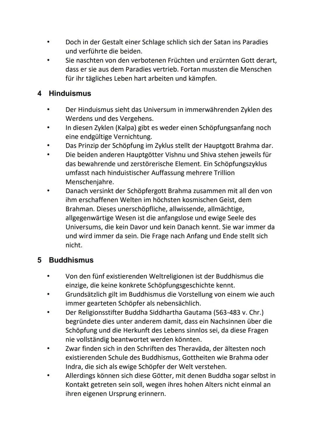 1 Antikes Griechenland
●
●
●
●
Schöpfungsmythen - Zusammenfassung
●
Kosmos (Welt-Ordnung) nahm seinen Anfang aus dem Chaos
(Unordnung)
Es en