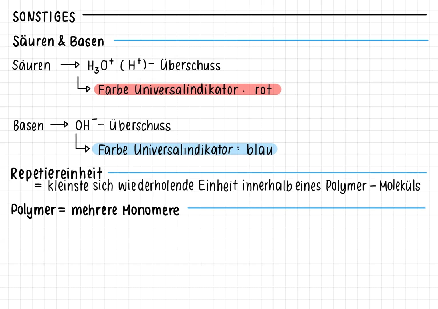 Kunststoffe Chemie Klausur Nr. 3
Kunststoffarten
Thermoplasten
↳ thermoplastisch = Kunststoffe, die sich in einem bestimmten
Temperaturberei