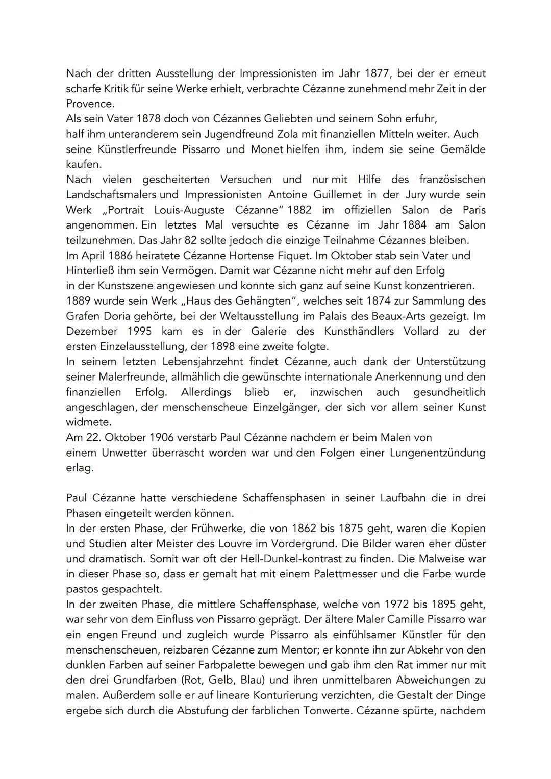 Montagne Sainte-Victoire - Paul Cézanne
Paul Cézanne wurde am 19. Januar 1839 in Aix-en-Provence, Südfrankreich geboren.
Er ist der Sohn des