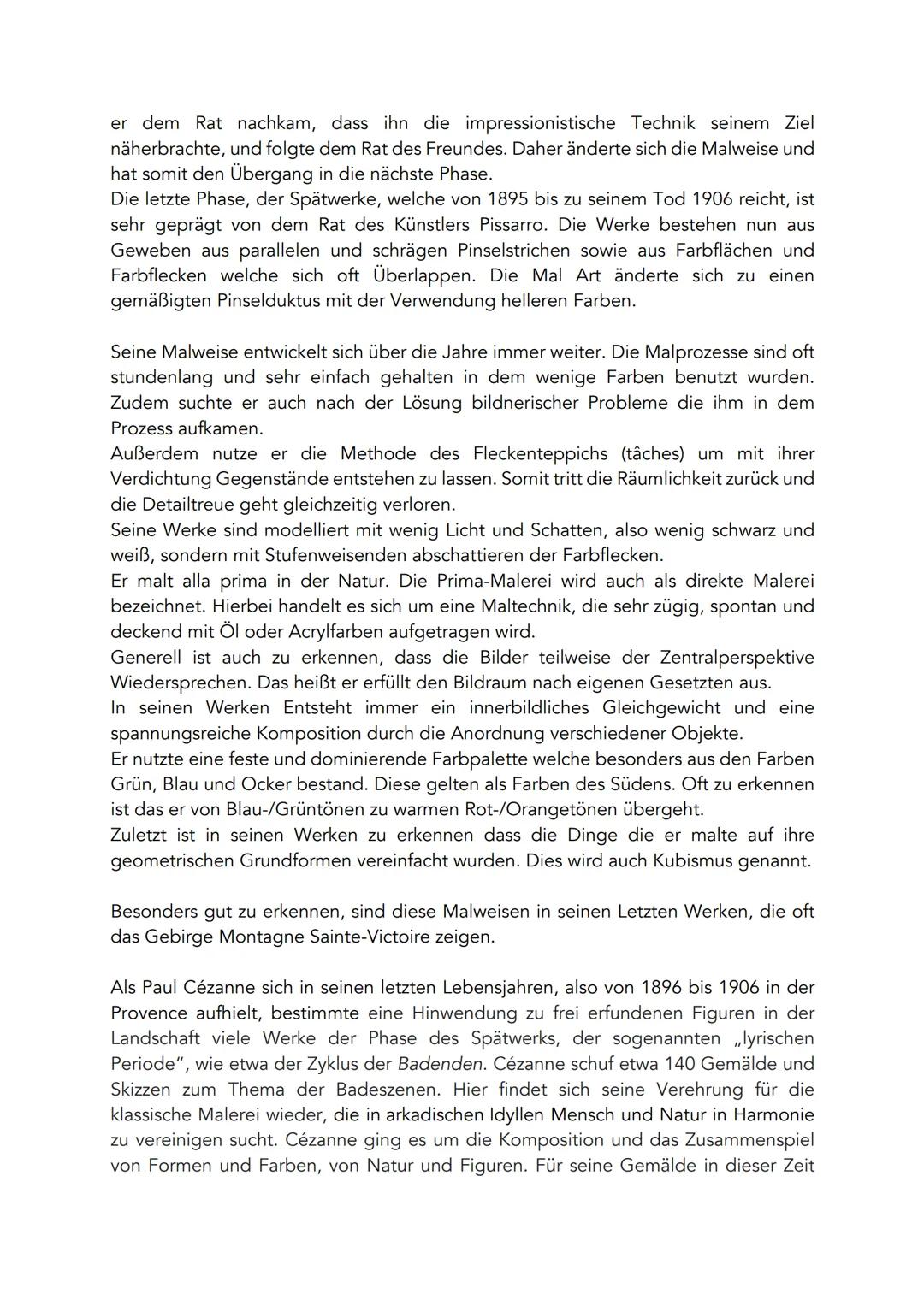 Montagne Sainte-Victoire - Paul Cézanne
Paul Cézanne wurde am 19. Januar 1839 in Aix-en-Provence, Südfrankreich geboren.
Er ist der Sohn des