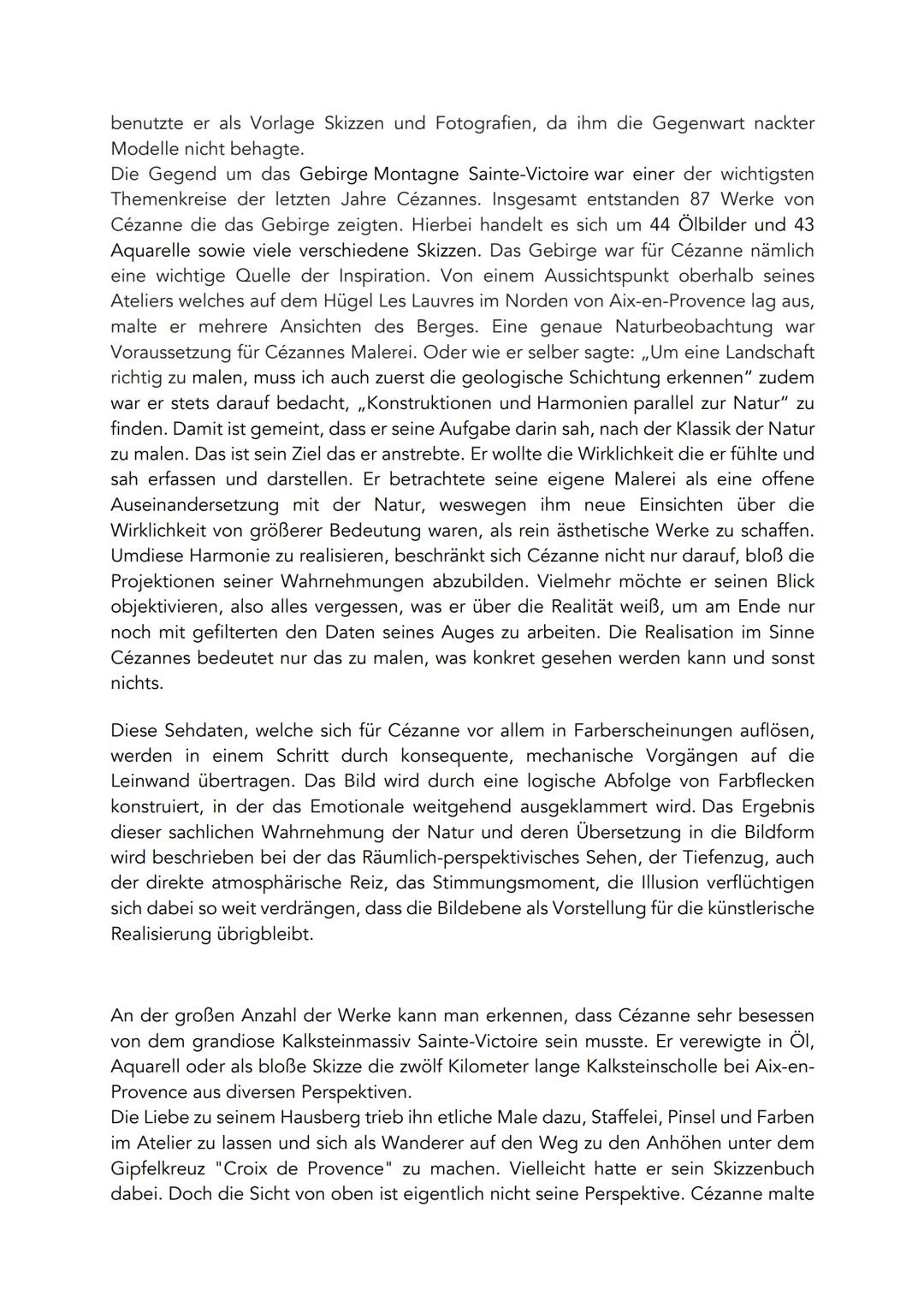 Montagne Sainte-Victoire - Paul Cézanne
Paul Cézanne wurde am 19. Januar 1839 in Aix-en-Provence, Südfrankreich geboren.
Er ist der Sohn des