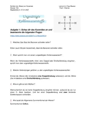 Know Alkane, Alkene, Alkine  thumbnail