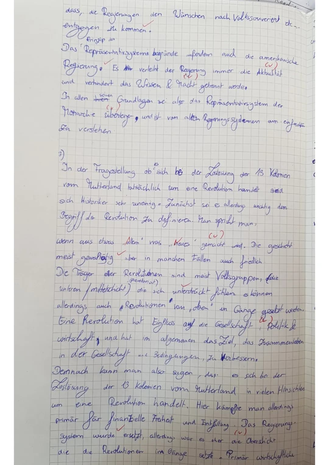 J1/1
Name:
Raschida
1.) Begriffsdefinition:
Geschichte 2-stündig
Klassenarbeit Nr. 1
AMERIKANISCHE REVOLUTION
2.) Quellenanalyse:
(17/20VP)
