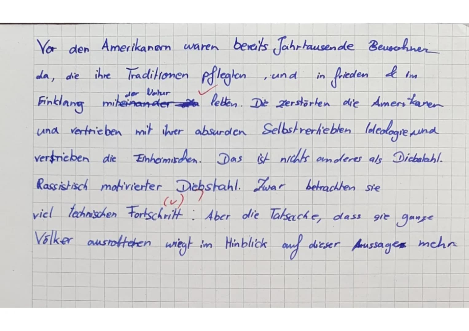 J1/1
Name:
Raschida
1.) Begriffsdefinition:
Geschichte 2-stündig
Klassenarbeit Nr. 1
AMERIKANISCHE REVOLUTION
2.) Quellenanalyse:
(17/20VP)
