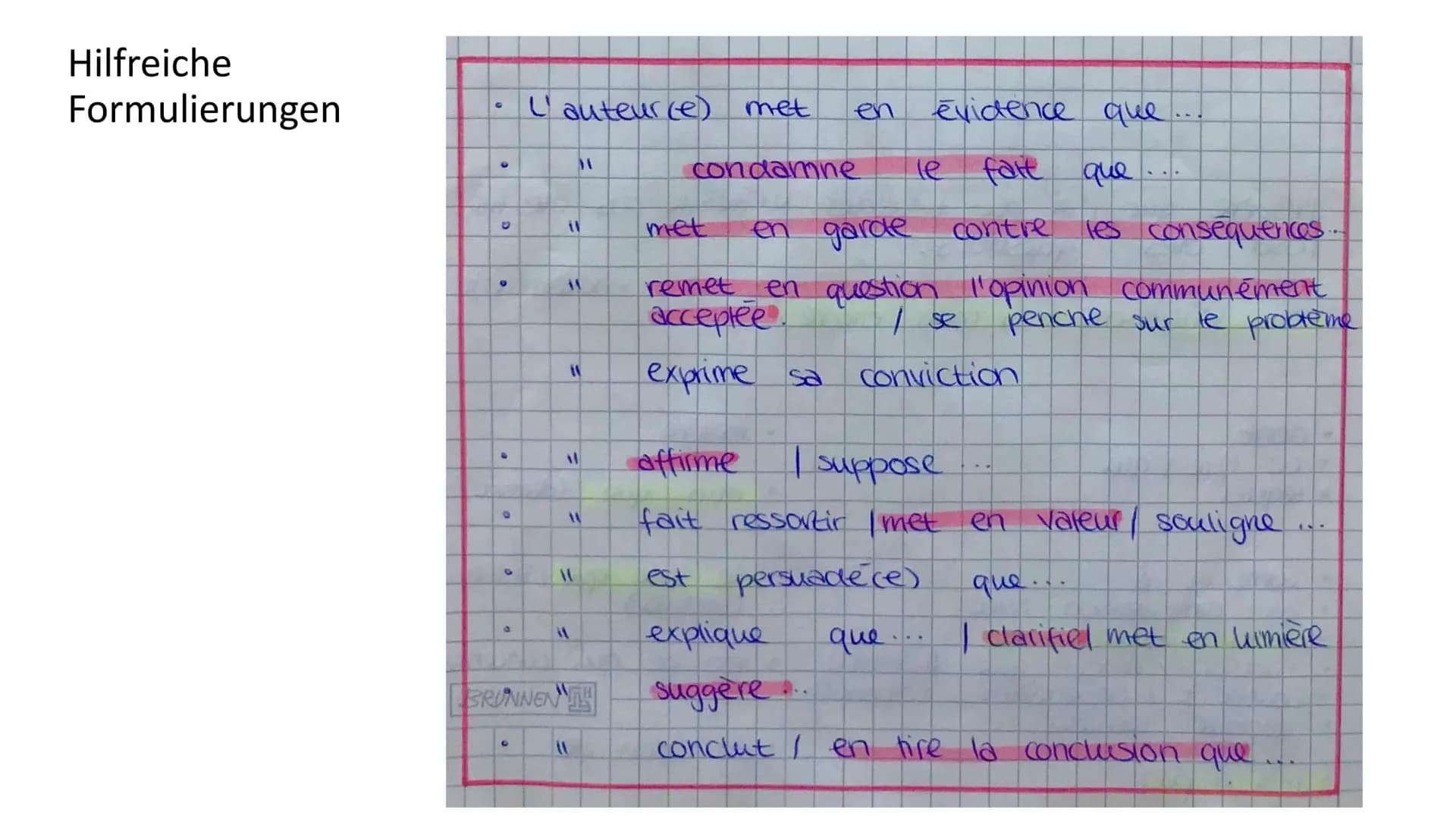 Médiation
Aufbau
Hilfreiche Formulierungen Aufbau
EINLEITUNG
●
Q
·
0
Cher(s)
Inhalt:
0
nit
HAUPTTEIL
Chere(s)
> Mail
bekommen
> Text gelesen