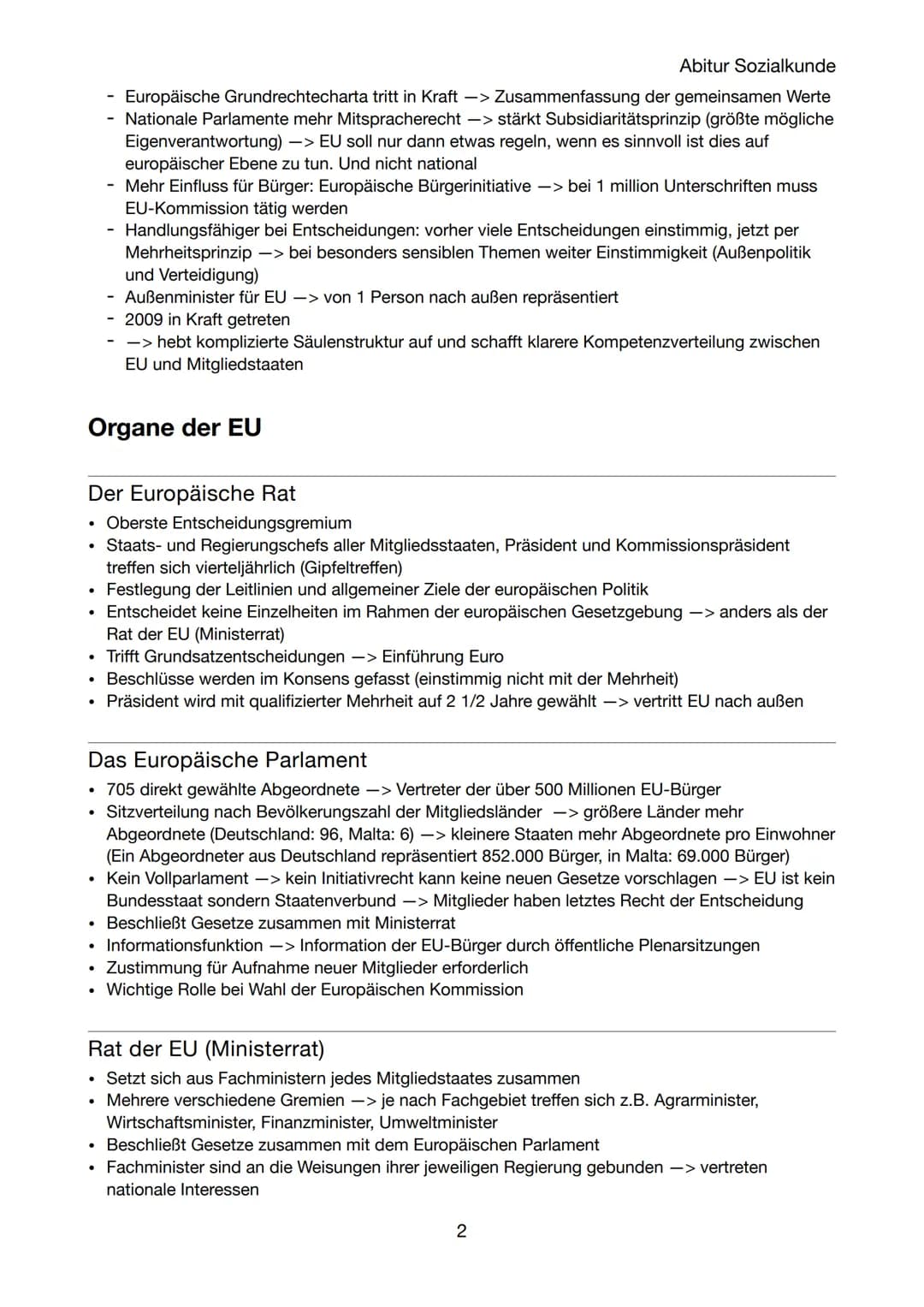 Abi Sozialkunde
Aspekte der europäischen Einigung
Die EU - was ist das?
Werte und Ziele Europas
Achtung der Menschenwürde
Freiheit
●
.
●
●
G