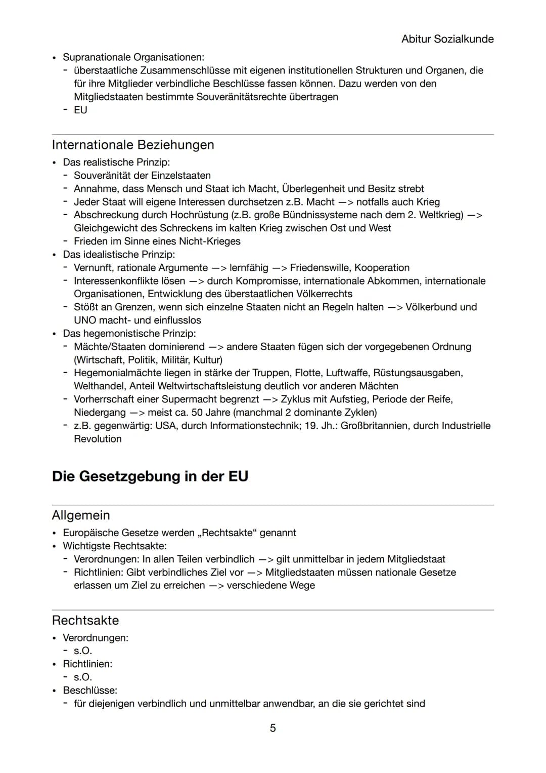 Abi Sozialkunde
Aspekte der europäischen Einigung
Die EU - was ist das?
Werte und Ziele Europas
Achtung der Menschenwürde
Freiheit
●
.
●
●
G